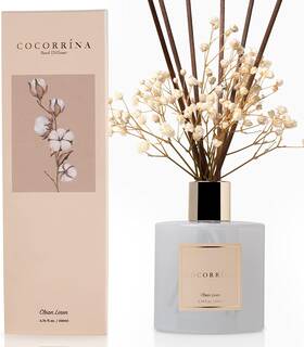 Branded 445003074048 Cocorr Na Reed Diffuser Set 6.7 Oz Clean Linen Scented With Sticks H