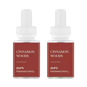 900-02220 Branded Cinnamon Woods Seasonal Home Fragrance Refill For Smart Diffusers 2-pack Up