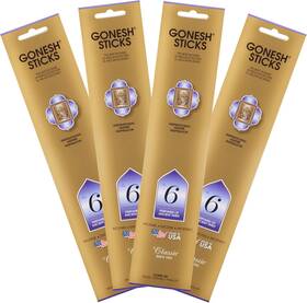 Goa406 Branded Classic Collection #6 Incense 4 Pack Piece Gold
