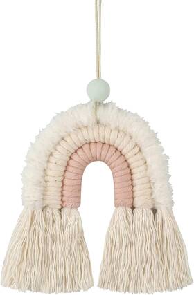Branded01 313100377355 Macrame Rainbow Charm - Essential Oil Diffuser For Cars Baby Nursery Childrenft