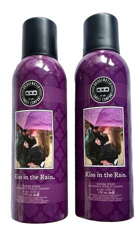 Bridgewater 655894019005 X2 New Candle Company Kiss In The Rain Room Spray 6 Oz Each