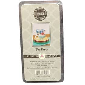 Bridgewater 655894019142 Tea Party Floral Scented Wax Bar 2.6 Oz 6 Blocks New