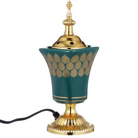 Rsf09930eo17z Cabilock Electric Incense Burner Metal Bakhoor Holder Oud Frankincense Resin Bu
