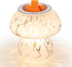 Candeldo 313022844850 Mushroom Wax Melt Warmer Melter Cute Fragrance Candle Lamp Ho