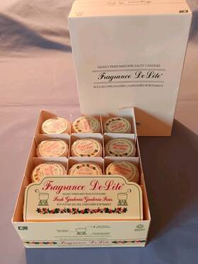 1127250 Candle Lite 36 Individual Fragrance De-lite Fresh Gardenia Potpourri Wax Melts