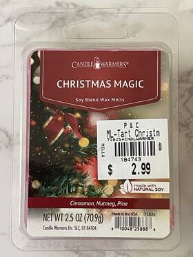 Candle Warmers 810048258888 Lot Of 4 Christmas Magic Soy Blend Wax Melts New Nip Sealed