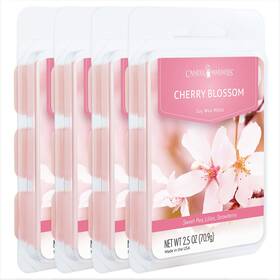 Candle Warmers 810102052698 Etc Classic Wax Melts 2.5oz Cherry Blossom Fragrance 4-pack Each Pack Ha