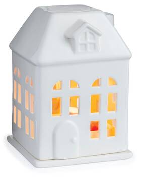 Candle Warmers 810102056344 Etc Canopy Illumination Porcelain House Fragrance Warmer