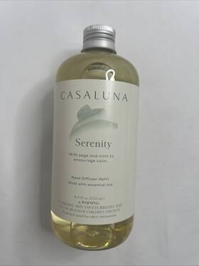 Casaluna 191908871134 350ml Serenity Reed Diffuser Refills - Essential Oils