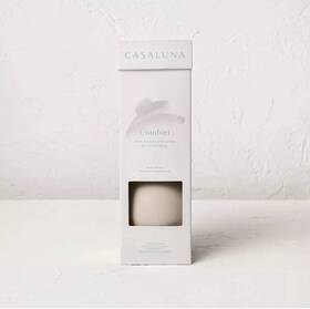 Casaluna 647658068145 Reed Diffuser Comfort- 5.5oz New Coconut Vanilla Natural Ease
