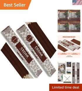 Cedar Incense Sticks 810121331408 Incredible Value - 40 For Every Occasion