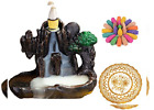 Ceramic Backflow Incense Burner Insense Waterfall Holder For Home Decor