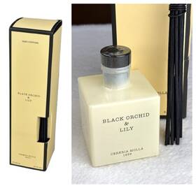 1899 Cereria Molla 424405013236 New And Sealed Black Orchid Lily 3.4 Fl. Oz. Reed Diffuser
