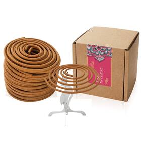 Chenshuo 720226793295 Rose Incense Coil Floral Fragrance Spiral Into Home Decoratio