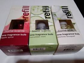 Fd-a1 Chesapeake Bay Candle 3 Home Scents Fragrance Bulb Refill Jasmine Cucumber Apple