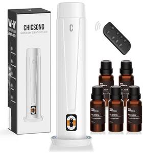Pd06 Chicsong Waterless Scent Diffuser 1200 Sq Ft Essential Oil Machine With Remote