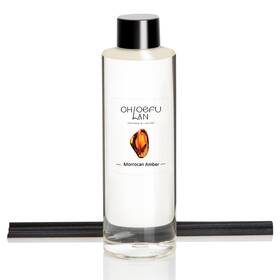 Chl-amb-676 Chloefu Lan Morrocan Amber Scented Oil Diffuser Refill 6.76 Fl Oz Natural Ess