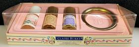 Claire Burke 046936908003 Vtg 1992 Aromatherapy 1/2 Oz. Oils 3 Fragrances With Light Ring Set