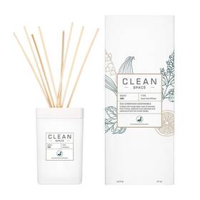 43252 Clean Space Liquid Reed Diffuser Rain 6.0 Oz./177 Ml Vegan Cruelty Free Home