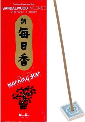 Co. Ltd. Japan 445017853882 Sandalwood Incense 200 Sticks - Morning Star