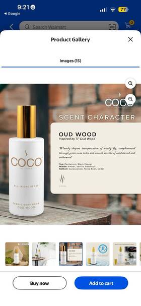 Cocos4po Coco By Stone Oud Wood All-in-one Spray