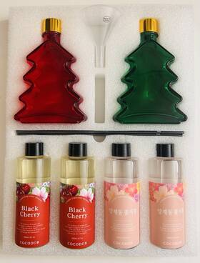 Cocodor 800322663257 Holiday Edition Gift Set 12 Items With Black Cherry And Flowers Market