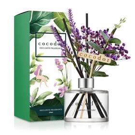 Cocodor 809694050474 Lavender Reed Diffuser For Home And Office Decor Pleasant Fragrance 6.7oz