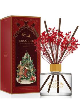 Cocodor Co. Ltd 800322661925 Signature K-beauty Snow Fig Flower Red Diffuser 6.7 Fl. Oz. 200 Ml