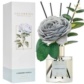 Cocorr Na 642380710188 Cocorina Reed Diffuser Set Flower Cashmere Vanilla Scented Di