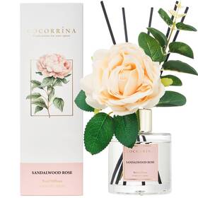 Cocorr Na 642380720880 Cocorrina Reed Diffuser Set Flower Sandalwood Rose 6.7 Oz Sce