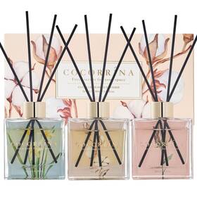 Cocorr Na 716035376392 Reed Diffuser Set Of 3-3 Pack/ 3.04 Fl.oz With 24 Sticks Cashmere Va
