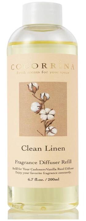 Corf2419cl Cocorr Na Reed Diffuser Refill - Clean Linen 6.7 Oz. Scented Oil For D