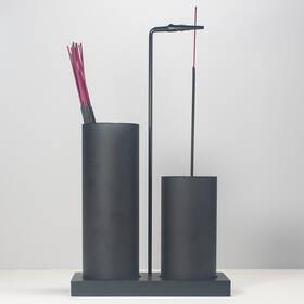 Codizl2fb Codinoo 2 In 1 Incense Burner Holder For Sticks Glass With Storage Ups