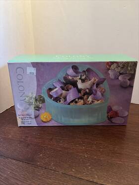 Colony 08076 Vintage 1997 Jade Heart Bowl And Potpourri New In Box
