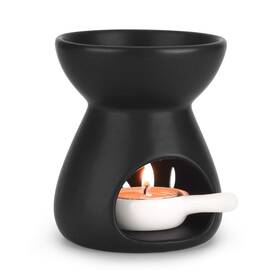L1-pg2136-s-bk-1-fba Comsaf Essential Oil Burner Wax Melt Burners Set Of 1 Aromatherapy Aroma