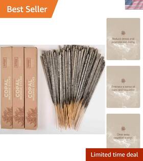 Copal Incense Sticks 034656173320 Sacred For Energy Clearing - 120