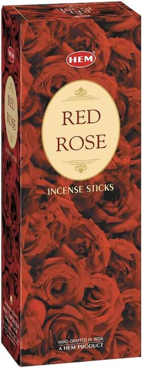 8541862614 Corporation Pvt Ltd Red Rose Incense Sticks - 120 For Relaxation And Meditation