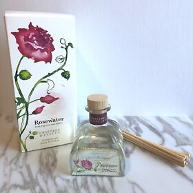 Crabtree And Evelyn Rosewater Home Fragrance 10 Wicks Reed Diffuser 200ml New Rare
