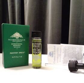 Crabtree & Evelyn 044937003048 And Scarborough Enviromental Fragrance Oil Mountain Spruce .25 Oz