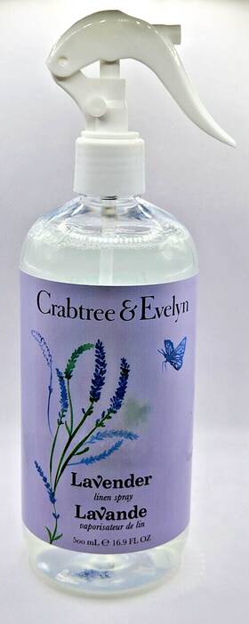 Crabtree & Evelyn 044937998016 And Fabric Linen Spray Mist Lavender Fragrance 16.9 Fl Oz