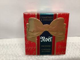 Crabtree & Evelyn 449368022581 Vtg And Noel Incense 24 Cones Sealed Open Box As Is