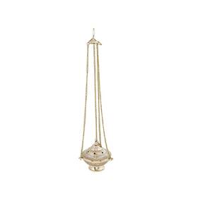Creative Brands J6736 Ornate Censer 15-inch Length Brass