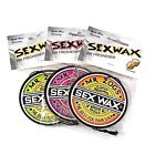 Csass-tropical-3pk Sex Wax Car Air Freshener Coconut Strawberry Pineapple 3 Pack 780742771665