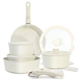 Cs-001 Cuisinluv 15pcs Pots And Pans Set Non Stick Kitchen Cookware Sets With Detac... Fast Ship