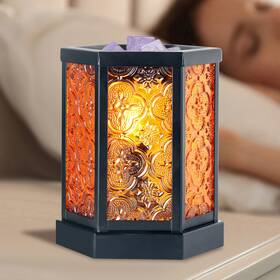 Cvhomedeco. Cv02036-am Cvhomedeco. Moroccan Electric Wax Melt Warmer Decorative Candle Burner