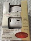 Cw-pimaj Candlewarmers Mason Jar Porcelain Pluggable Warmer By Candle Warmers