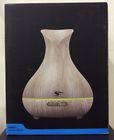D400-1 Simway Aromatherapy Essential Oil Diffuser Beige Wood Grain 613894598678