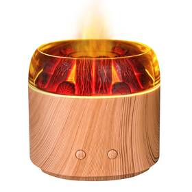 Um-e353 Daileeby Mini Bonfire Air Diffuser Ultrasonic Cool Mist Aroma Scent For Esse