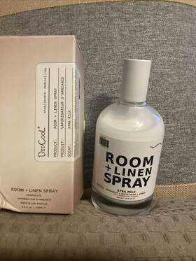 Dedcool 860011502517 Xtra Milk Room/ Linen Spray 3.5oz Amber Bergamots White Musk New