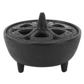 Deebowb60aums25q Deebow Cast Iron Lotus Shaped Incense Aromatherapy For Home Decoration Bathroom Bedr